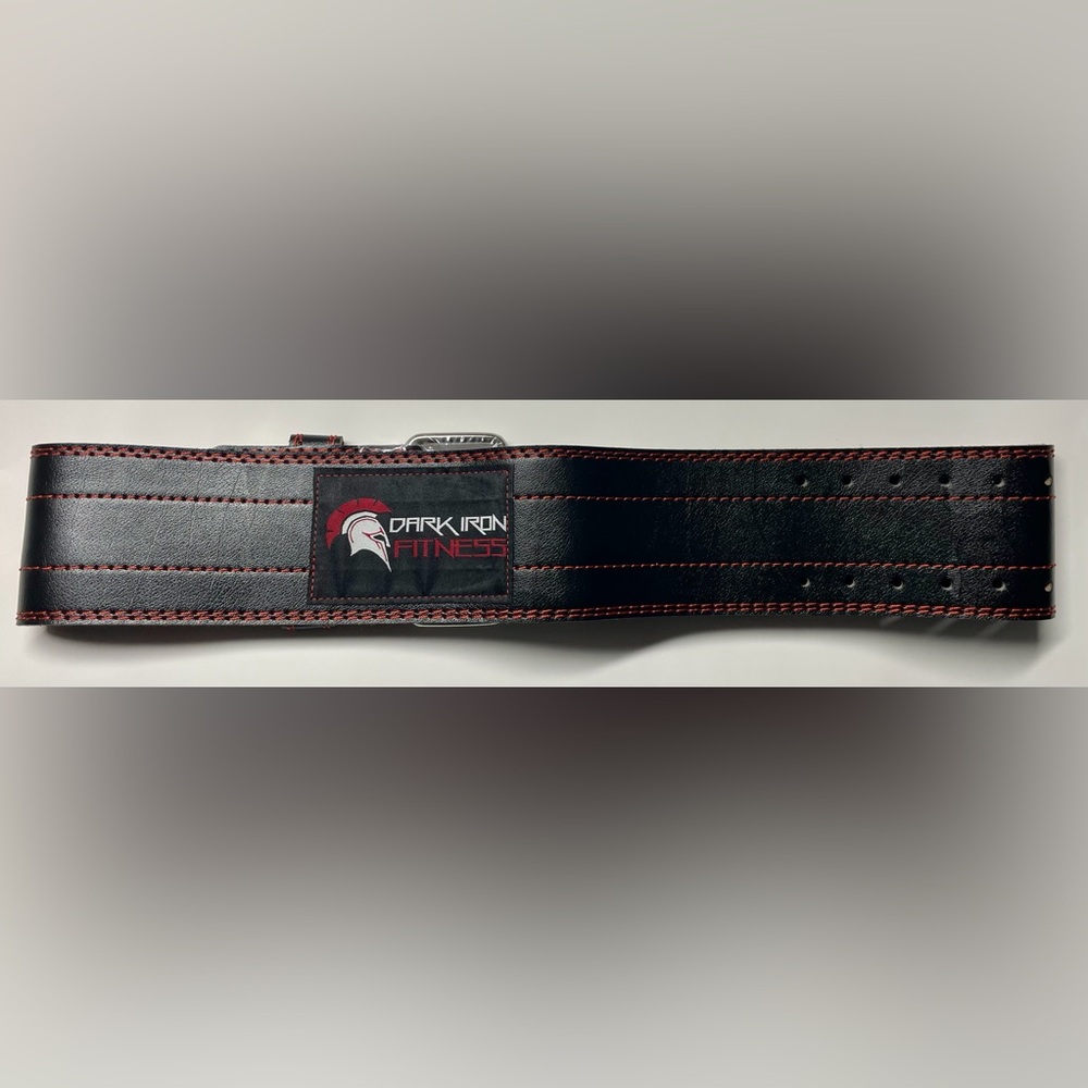 🆕 Dark Iron Fitness Leather Weight Lifting Belt